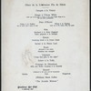 DINER DE LA LITERATURE FIN DE SIECLE [held by] PROVIDENCE ART CLUB [at]  (OTHER (PRIVATE CLUB?))