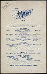 DAILY DINNER [held by] STEAMER MARY POWELL [at] ? (SS;)
