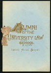 11TH ANNUAL BANQUET [held by] ALUMNI OF THE NY CITY UNIVERSITY LAW SCHOOL [at] "DELMONICO'S, NEW YORK, NY" (HOTEL)