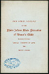 1ST ANNUAL BREAKFAST [held by] RHODE ISLAND STATE FEDERATION OF WOMEN'S CLUBS [at] "TROCADERO;PROVIDENCE,RI." ([REST])