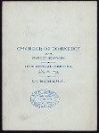 127TH ANNUAL MEETING [held by] CHAMBER OF COMMERCE OF STATE OF NEW YORK [at] "DELMONICO'S, NEW YORK, NY" (HOT;)
