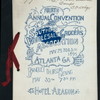FOURTH ANNUAL CONVENTION [held by] SOUTHERN WHOLESALE GROCERS ASSOCIATION [at] HOTEL ARAGON [ATLANTA GA?] (HOTEL)