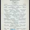 BREAKFAST [held by] THE ORIENTAL [at] "MANHATTAN BEACH, LONG ISLAND [NY]" (HOTEL;)