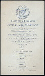 DINNER IN HONOR OF GEORGE MCGOWN OF PALMYRA NY [held by] ADELPHIC COUNCIL NO.7 [at] MASONIC HALL NY ((PRIVATE CLUB?))