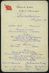 LUNCHEON [held by] CUNARD LINE R.M.S. PAVONIA [at] [AT SEA?] (SS)