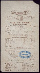 BREAKFAST [held by] DENNETT'S [at] "PARK ROW, NEW YORK, NY" (REST;)