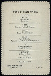 DINNER [held by] NORTH WESTERN HOTEL [at] LIVERPOOL [ENGLAND?} (HOTEL;)