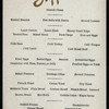 SUPPER MENU [held by] THE CONTINENTAL [at] "NARRAGANSETT PIER, RI" (HOT;)