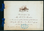 DEDICATION OF MILL OF FALL RIVER IRON WORKS CO. FALL RIVER, MA; [held by] BREAKFAST GIVEN BY MR. M. C. D. BORDEN [at] STEAMER PRISCILLA (SS;)