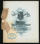 23RD ANNUAL MEETING OF THE AMERICAN GAS LIGHT ASSOCIATION [held by] THE UNITED GAS IMPROVEMENT CO. AND THE WELSBACH LIGHT COMPANY [at] [PHILADELPHIA? PA?]