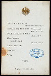 LUNCH] [held by] (KAISER WILHELM) [at] "LEIPZIG, [GERMANY]" (FOREIGN;)