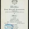 FIFTH ANNUAL BANQUET [held by] EMMA WILLARD ASSOCIATION [at] "WINDSOR HOTEL, [NY]" (HOTEL;)