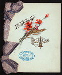 THANKSGIVING DAY DINNER [held by] HOTEL VENDOME [at] "BOSTON, MA" (HOTEL)