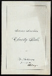 BALL [held by] GERMAN AMERICAN CHARITY BALL [at] "THE AUDITORIUM,CHICAGO, IL;" ([REST])