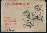 11TH ANNUAL DINNER [held by] THE GRIDIRON CLUB [at] THE ARLINGTON