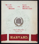 BANQUET,11TH ANNUAL [held by] ROCKY MOUNTAIN HARVARD CLUB [at] "BROWN PALACE HOTEL,DENVER, CO" (HOTEL;)