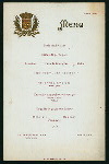 DINNER] [held by] THE UNIVERSALIST CLUB [at] NY (CLUB)