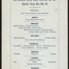 BANQUET [held by] MT. MORRIS ROYAL ARCH CHAPTER NO.137 [at] SCOVILLE HOUSE (HOTEL;)