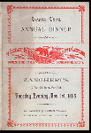 23RD ANNUAL DINNER [held by] ASSOCIATED PIONEERS OF THE TERRITORIAL DAYS OF CALIFORNIA [at] ZANGHERI'S 17 EAST 22 ST. NY (REST;)