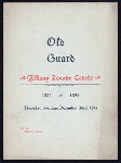 DINNER [held by] ALBANY ZOUAVE CADETS [at] "ALBANY CLUB (ALBANY, NY)" (OTHER (CLUB);)