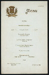 DINNER [held by] UNIVERSALIST CLUB [at] "NEW YORK, NY" (OTHER (PRIVATE CLUB?))