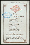 DINNER [held by] (MAHARAJA OF BARODA) [at] "MAKARPURA PALACE (BARODA,INDIA)" (FOREIGN)