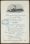 LUNCHEON TO COMMERCIAL CLUBS OF BOSTON, CHICAGO, AND ST. LOUIS [held by] COMMERCIAL CLUB OF CINCINNATI [at]