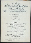 BREAKFAST [held by] TENNESSEE CENTENNIAL EXPOSITION [at] [SR RR]ENROUTE NASHVILLE TO WASHINGTON [DC] (RR;)