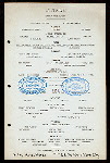 DINNER [held by] [FIFTH AVE. HOTEL] [at] "[NEW YORK, NY]" (HOTEL;)