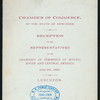 LUNCHEON  TO THE REPRESENTATIVES OF THE CHAMBERS OF COMMERCE OF MEXICO, SOUTH AND CENTRAL AMRICA [held by] CHAMBER OF COMMERCE OF THE STATE OF NEW YORK [at] "DELMONICO'S, NEW YORK, NY" (REST;)