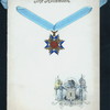DINNER [held by] MILITARY ORDER OF THE LOYAL LEGION [at] "THE HOLLENDEN, CLEVELAND; OH" (HOTEL(?))