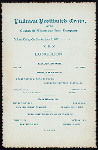 LUNCHEON FOR GUESTS OF MINNESOTA IRON COMPANY [held by] PULLMAN VESTIBULED TRAIN [at] PULLMAN CAR (RR;)