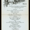 3RD ANNUAL BANQUET [held by] AMERICAN CHAMBER OF COMMERCE [at] ? (?)