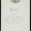 DEJEUNER [held by] ? [at] ?