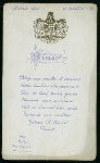 DINNER [held by] ? [at] ?