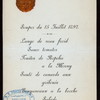 SUPPER [held by] GRAND-DUC VLADIMIR ALEXANDROVITCH & GR.DUCHESSE MARIE PAVLOWNA [at] ST. PETERSBURG.RUSSIA