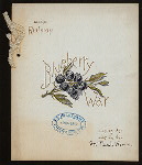 2ND REUNION [held by] BLUEBERRY WAR [at] "ST. PAUL,MINN." (?)