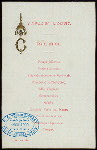DINNER [held by] KING OF SIAM [at] "TAPLOW COURT, LONDON, ENGLAND" (FOR;)