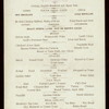 SUPPER [held by] FABYAN HOUSE [at] "WHITE MOUNTAINS, NH" (HOTEL;)