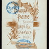 DINING CAR SERVICE (DINNER?) [held by] CANADIAN PACIFIC RAILWAY [at] RN ROUTE (RR;)