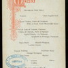 DINNER [held by] NEW HAMPSHIRE CLUB [at] "YOUNG'S HOTEL, BOSTON,MA" (HOTEL)