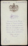 DINNER [held by] ? [at] ? (FOREIGN;)
