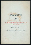 DINNER [held by] OLD GUARD ALBANY ZOUAVE CADETS [at] ALBANY CLUB (OTHER (CLUB);)