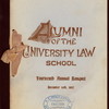14TH ANNUAL REUNION [held by] ALUMNI OF UNIVERSITY LAW SCHOOL [at] "DELMONICO'S, NEW YORK, NY" (HOT;)