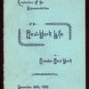 CONVENTION [held by] NEW-YORK LIFE IN GREATER NEW YORK [at] "DELMONICO'S, NEW YORK, NY" (REST;)