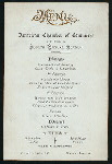 4TH ANNUAL DINNER [held by] AMERICAN CHAMBER OF COMMERCE OF PARIS [at] BONVALET REST. PARIS (REST;)