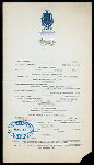 DINNER [held by] HOTEL ALGAZAR [at] "ST. AUGUSTINE,FL" (HOTEL;)