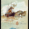 DINNER [held by] HAMBURG-AMERIKA LINIE [at] SS AUGUSTE VICTORIA (SS;)