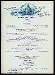 DINNER [held by] BALTIMORE AND OHIO RR [at] "ROYAL BLUE LINE,WALDORF" (RR;)