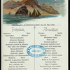 BREAKFAST [held by] NORDDEUTSCHER LLOYD BREMEN [at] SS HOHENZOLLERN (SS;)